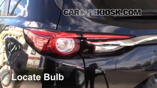 2016 Mazda CX-9 Sport 2.5L 4 Cyl. Turbo Luces Luz de reversa (reemplazar foco)